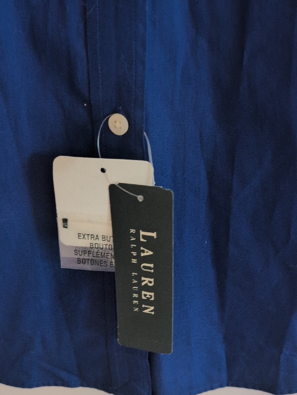 Ralph Lauren Sleeveless Button-down Shirt NWT - Picture 3 of 9